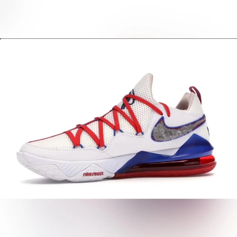 Like New Nike LeBron 17 Low Tune Squad - Picture 5 of 5